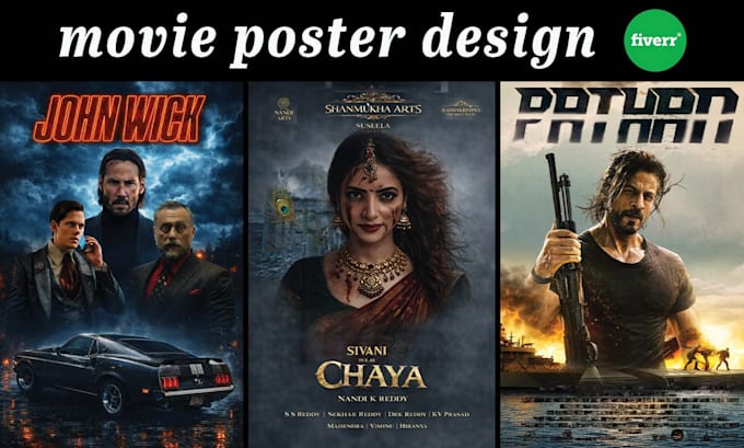 design a professional cinematic movie poster