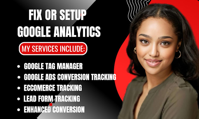 setup or fix google analytics ga4 and tag manager
