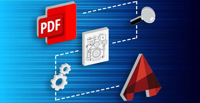 convert any image, pdf, hand sketch to auto cad layout