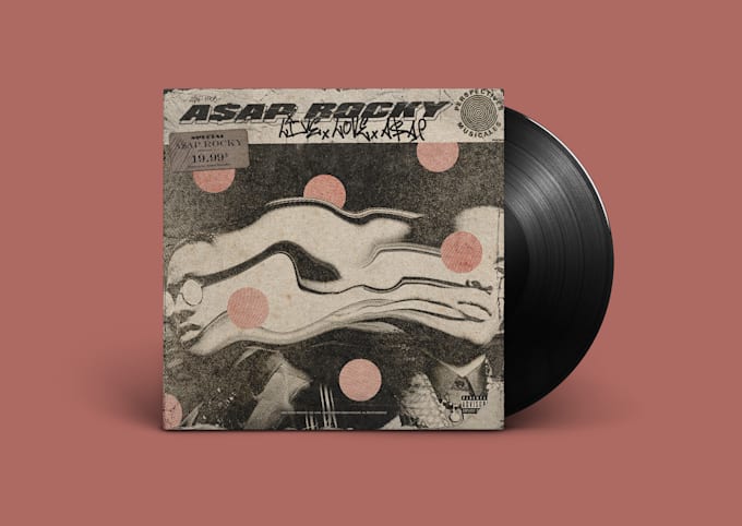 design digital album cover