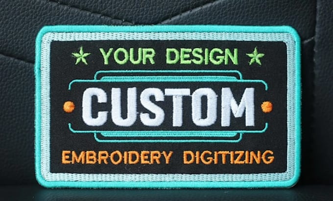 digitize logo for hat embroidery and cap embroidery