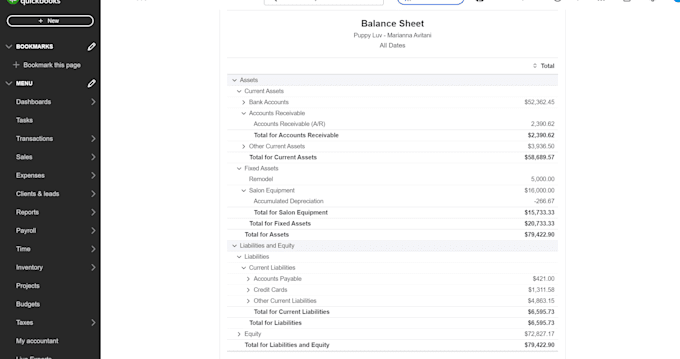 do monthly bookkeeping in qbo for small businesses