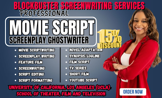 do movie script writing, screenplay screenwriting script writing, youtube script