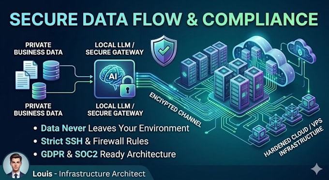 integrate ai apis and deploy secure llm infrastructure