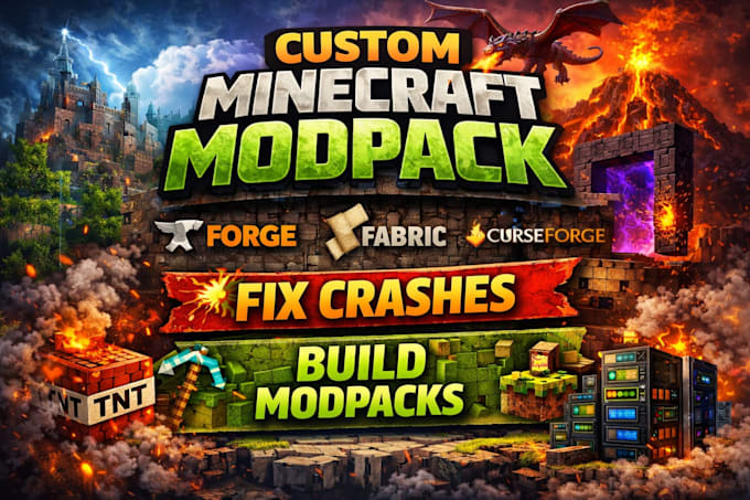 create fix and optimize minecraft modpacks crashes mod conflicts forge to fabric