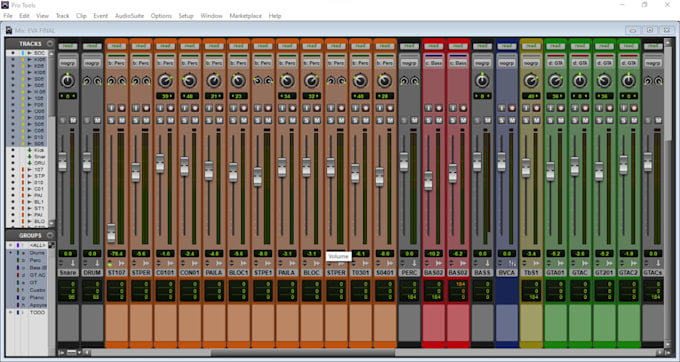 your multitracks or stems from your pro tools session