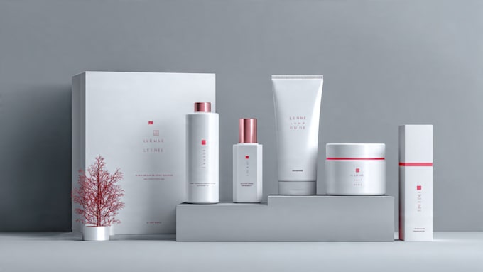 design your cosmetic labels, packaging, and box