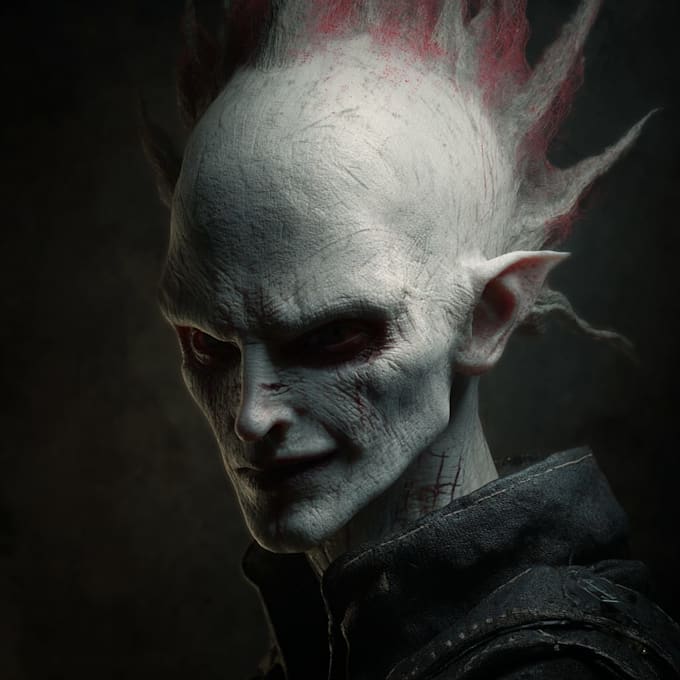 fantasy horror and fantasy horror character