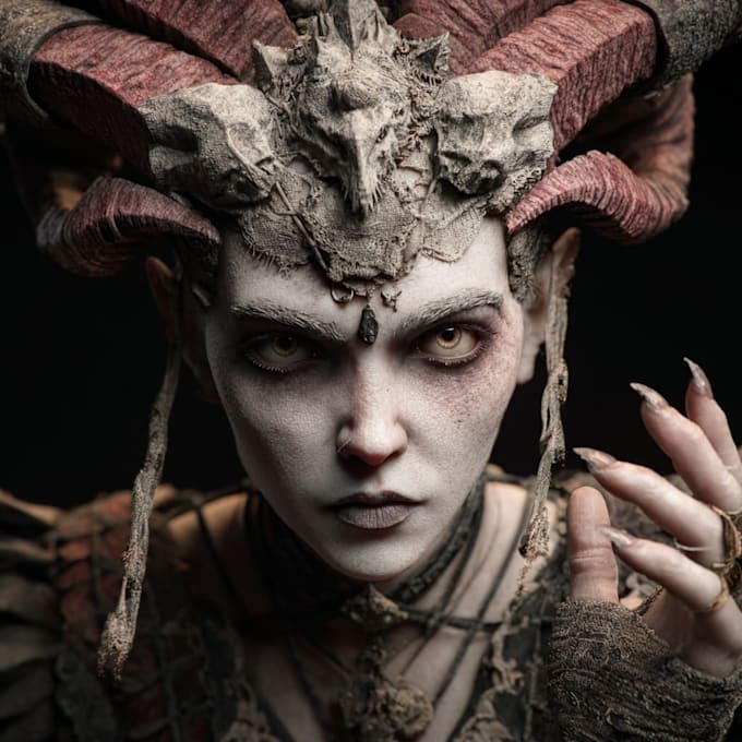 fantasy horror and fantasy horror character