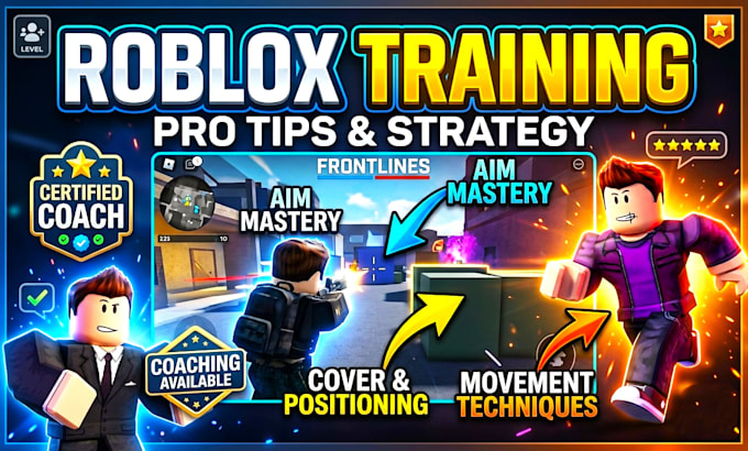be your professional roblox coach for almost every game
