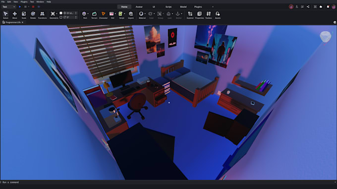 build a roblox map or environment for your game