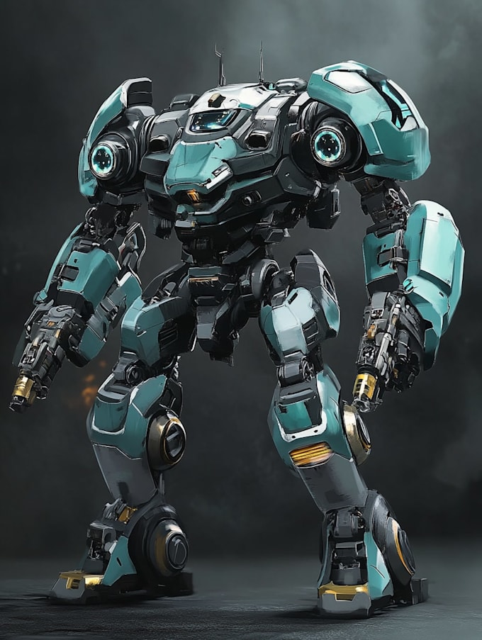 high quality robot, mecha concepts