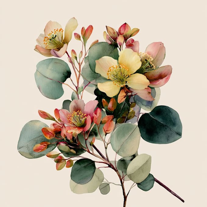 draw a watercolor illustration