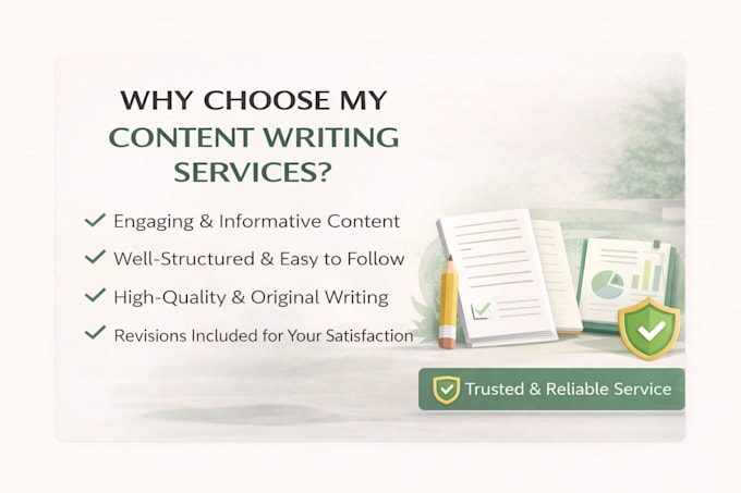 write engaging content and product descriptions for you
