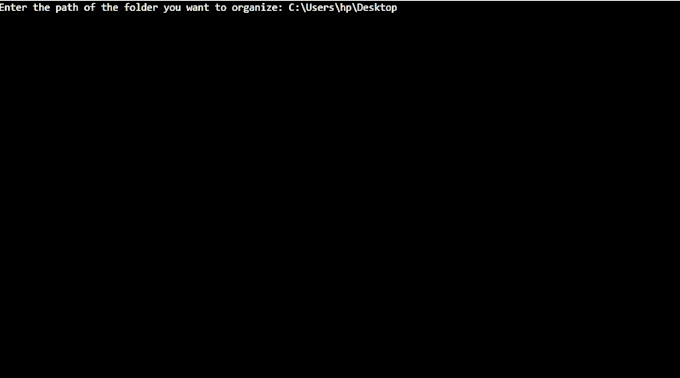 create a python automation script for file management