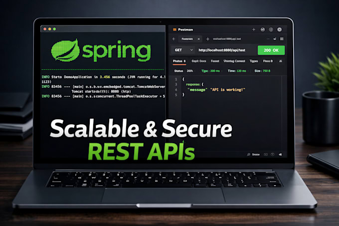 develop rest API using java spring boot, mysql, and jwt authentication