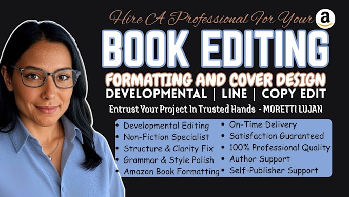 do book editing and formatting, amazon kdp book editing, proofreading
