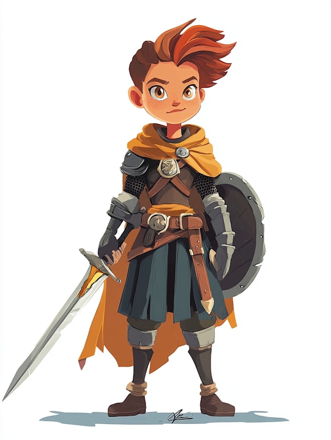 draw 2d game character