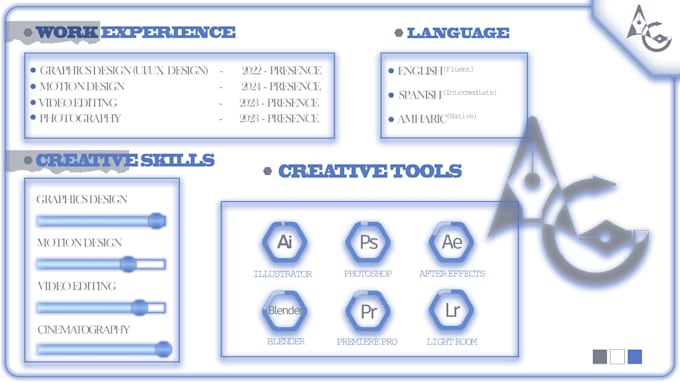 create creative visual designs
