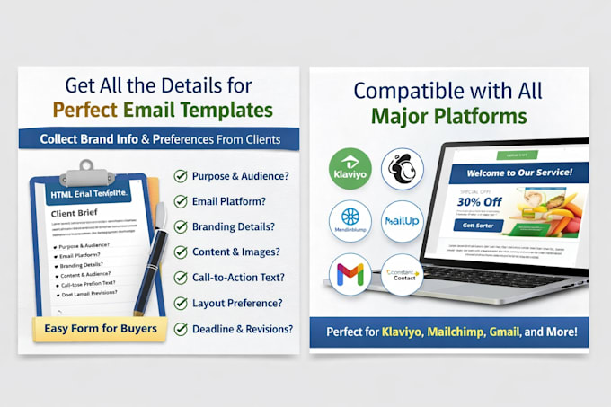 design a professional HTML email template or newsletter