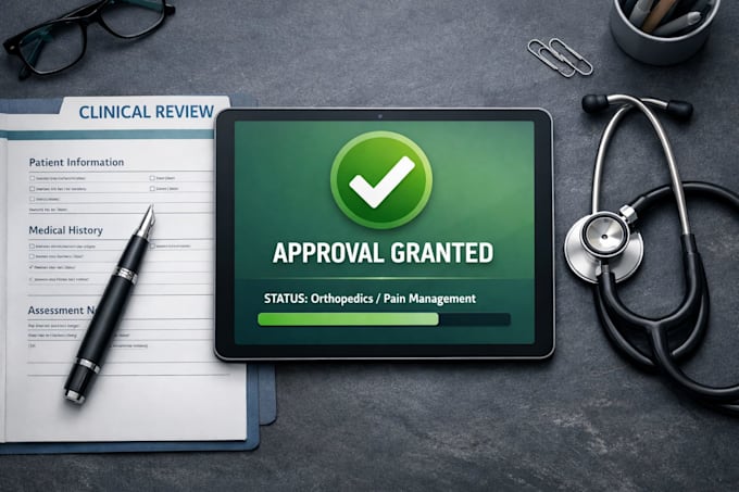 provide expert prior authorization services for orthopedics and pain management