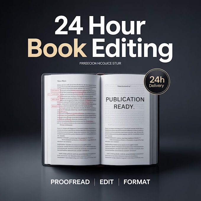 professionally proofread and edit your manuscript