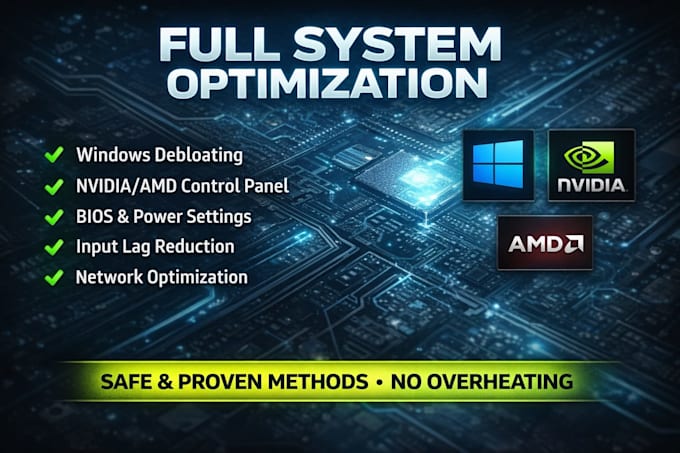 optimize your PC for maximum gaming fps