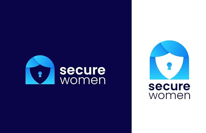 design tech cyber security crypto technology logo design