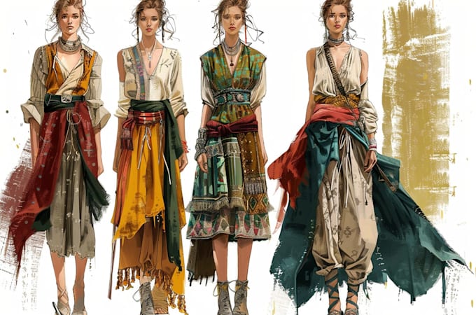 make your professional fashion tech pack for production