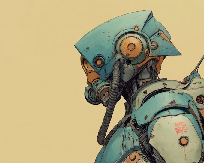 Create professional sci fi character concept art by Angeloixon | Fiverr