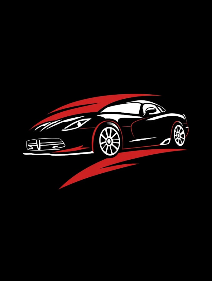 create a modern automotive logo design
