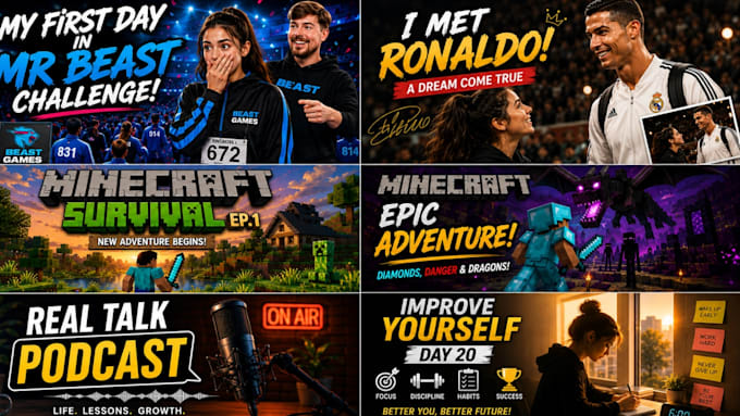 design clickable you tube thumbnail