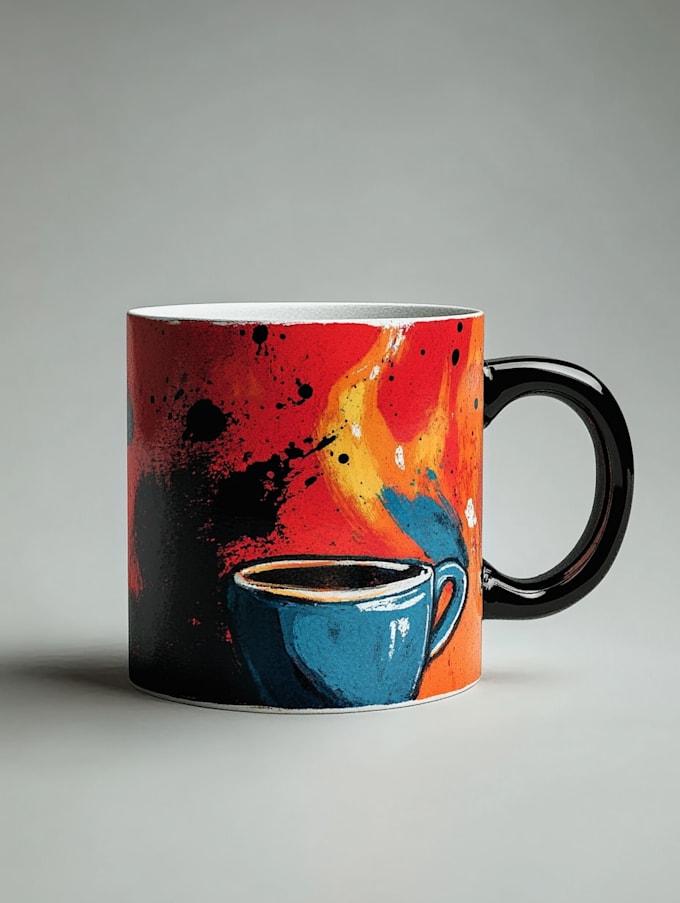 create wonderful coffee mug, tumbler, drinkware designs
