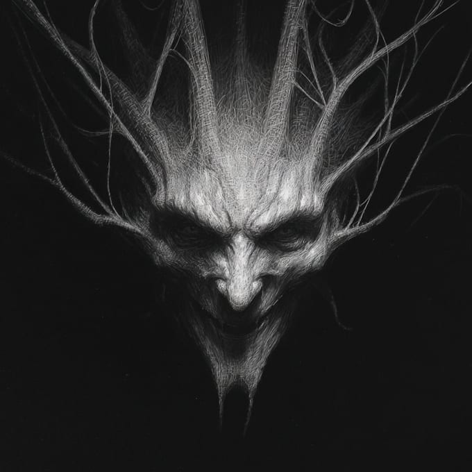 draw monster art for you