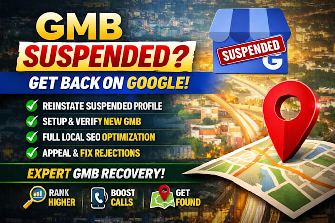 setup optimize google my business profile verification reinstate gmb