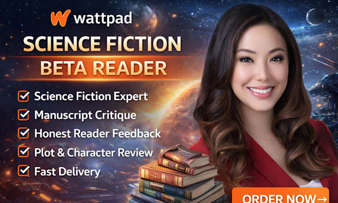 be your wattpad beta reader for science fiction and manuscript critique