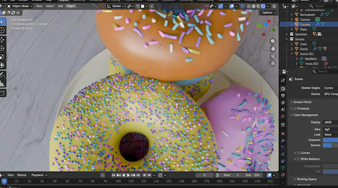 create website using threejs, blender for 3d, gsap for animation