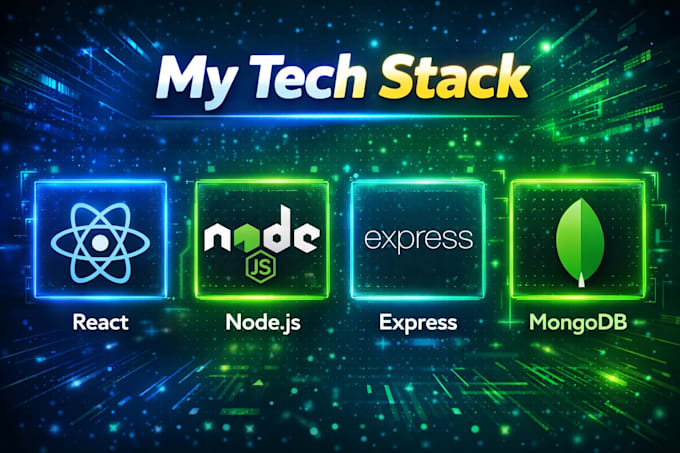 build a full stack mern website using react and node