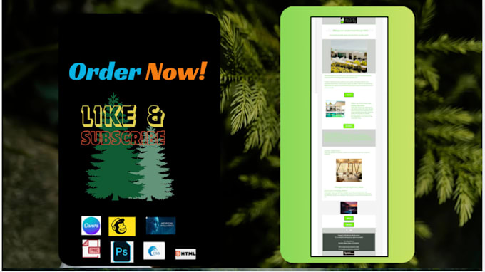 do mailchimp newsletter template design