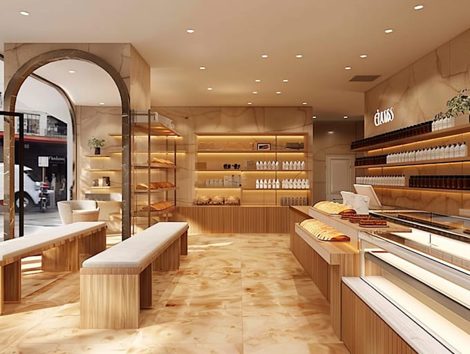 design and render your retail stores and commercial spaces