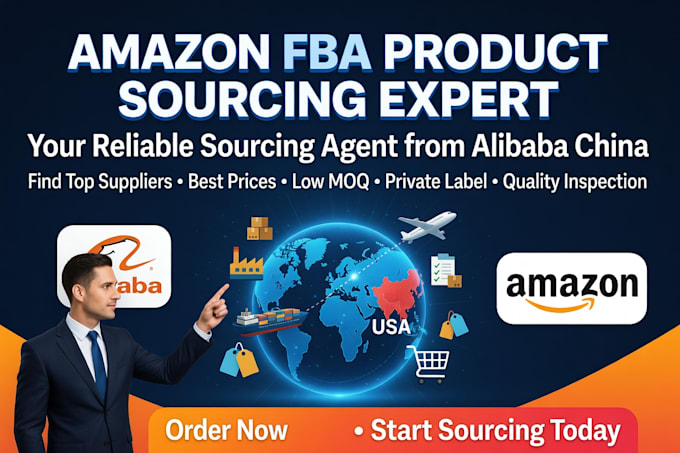 be your  product and supplier sourcing agents from alibaba