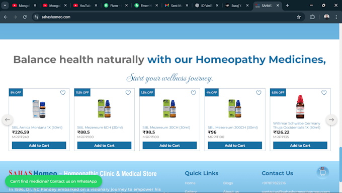 build responsive react js frontend website and web app
