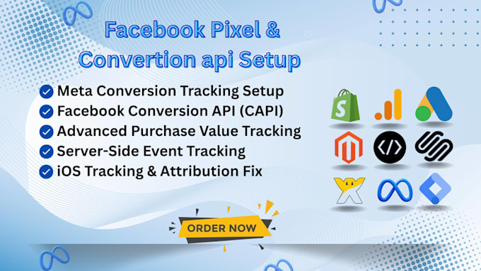 set up facebook pixel and conversion API tracking for accurate data