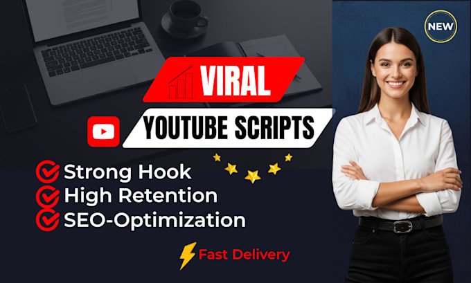 write engaging youtube scripts for viral or faceless videos