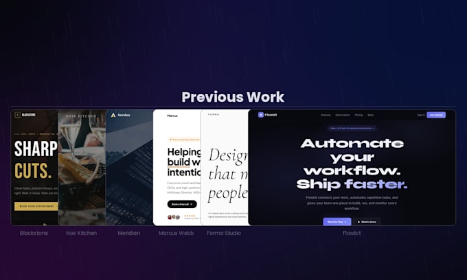 build a responsive nextjs landing page with tailwind CSS