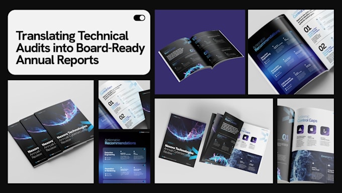 design structured annual and business reports