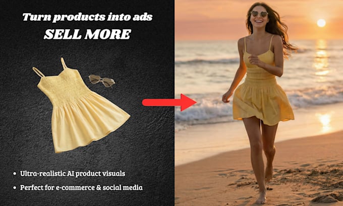 create advertising images using ai
