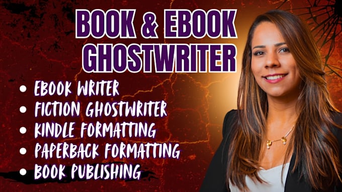 ghost book writer, ghostwriter, ebook writer
