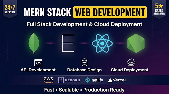 create mern app with AWS, heroku, netlify, cloud deployment