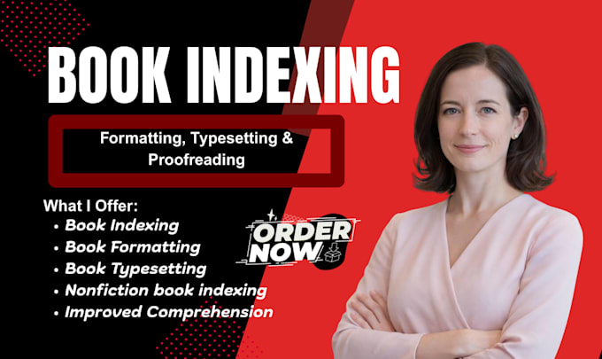 create a comprehensive book indexing for non fiction manuscript index